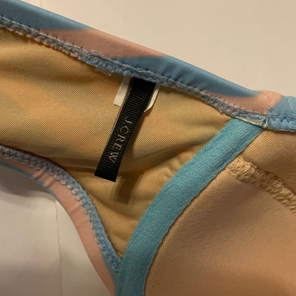 J. Crew Striped Bikini Top 36C - Picture 4 of 6